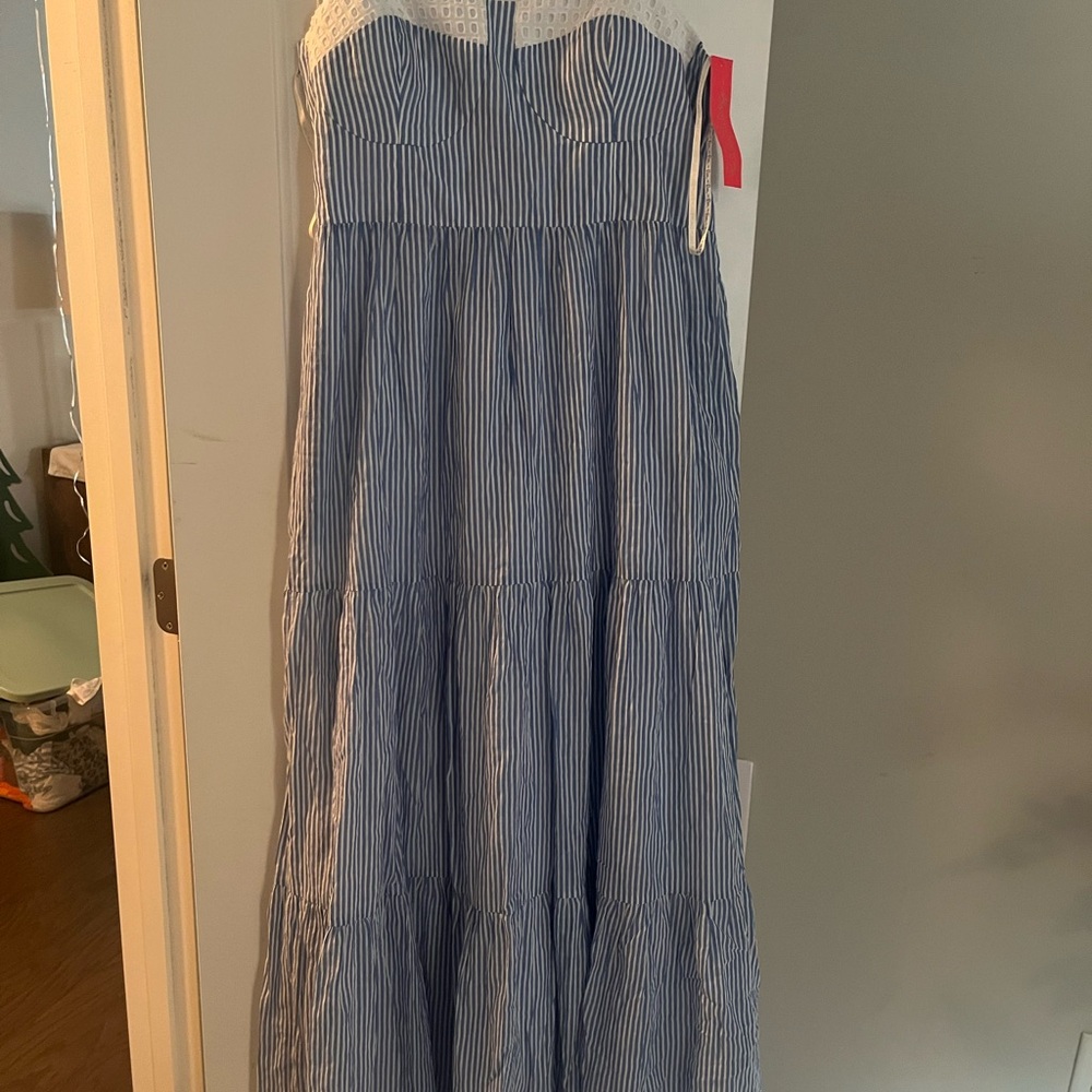 Lily Pulitzer Jasmyn striped maxi dress NWT